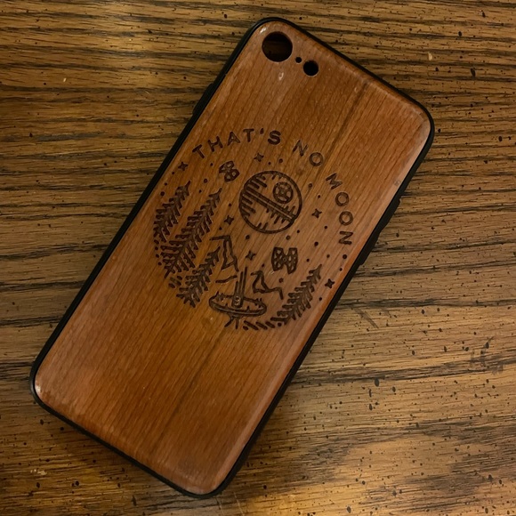 Handmade real-wood Star Wars case for iPhone 8 - Picture 2 of 7